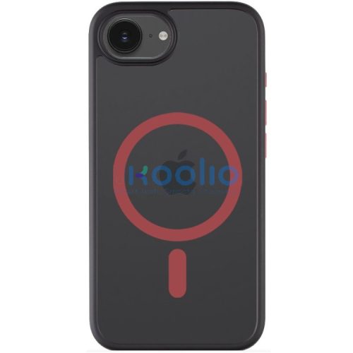 Tactical MagForce Hyperstealth 2.0 Apple iPhone 17e / iPhone 16e magsafe tok, fekete/piros