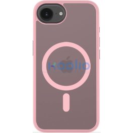  Tactical MagForce Hyperstealth Apple iPhone 17e / iPhone 16e MagSafe tok, áttetsző/rózsaszín