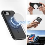 4smarts Defend Apple iPhone 17e / iPhone 16e MagSafe hátlap tok, fekete