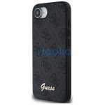 Guess 4G Apple iPhone 17e / iPhone 16e MagSafe hátlap tok, sötétszürke