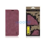 Tactical Xproof Samsung Galaxy A36 flip/oldalra nyíló tok, bordó