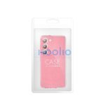 Clear 2mm Samsung Galaxy A56 csillámos szilikon tok, rózsaszín