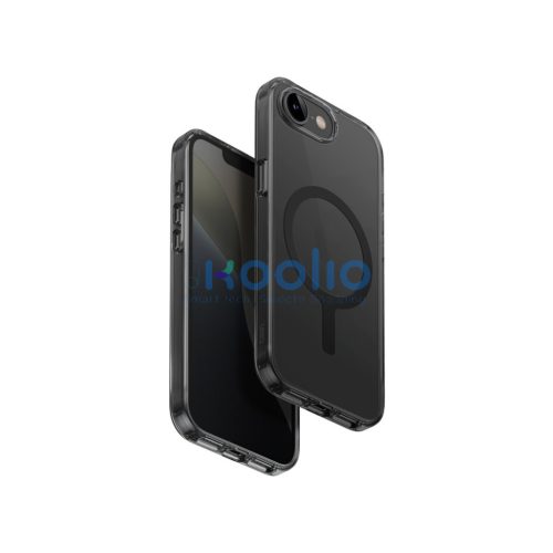 Uniq Hybrid LifePro iPhone 17e / iPhone 16e Magsafe szilikon tok, fekete