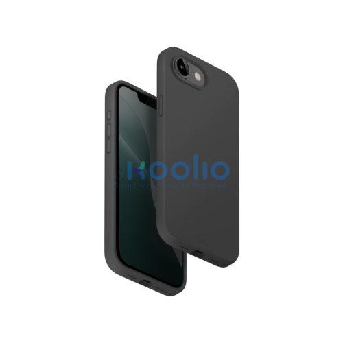 Uniq Lino Apple iPhone 17e / iPhone 16e Magsafe szilikon tok, szürke