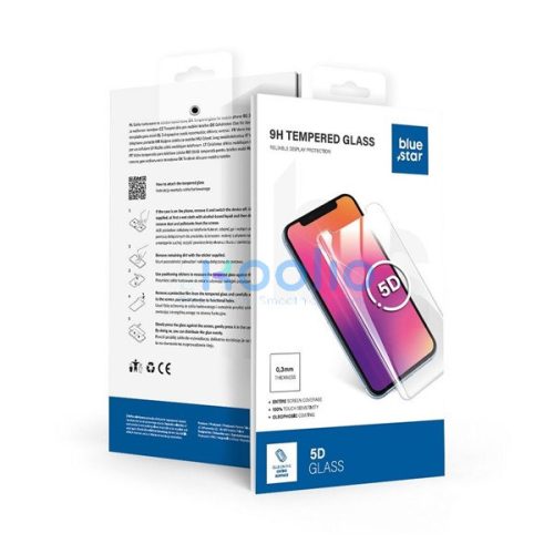 Blue Star Samsung Galaxy A26 tempered glass kijelzővédő üvegfólia, fekete