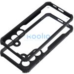 Samsung Galaxy A26 ütésálló tok erősített peremmel, fekete