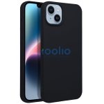 Matt szilikon Samsung Galaxy A26 tok, fekete