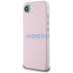 Guess Grained Ring Apple iPhone 17e / iPhone 16e MagSafe tok, rózsaszín