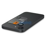 Spigen Glas.tR EZ Fit Optik Pro Apple iPhone 17E / 16E Tempered kameralencse-védő fólia felhelyező kerettel, fekete (2db)