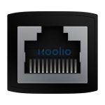 Baseus AirJoy Series RJ-45 internetkábel-csatlakozó 2 db, fekete