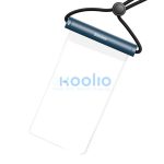 Baseus AquaGlide vízálló telefontok hengeres csúszózárral, kék