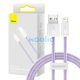 Baseus Dynamic USB-Lightning kábel, 2,4A, 1m, lila