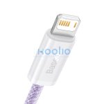 Baseus Dynamic USB-Lightning kábel, 2,4A, 1m, lila