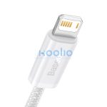 Baseus Dynamic USB-Lightning kábel, 2,4A, 2m, fehér