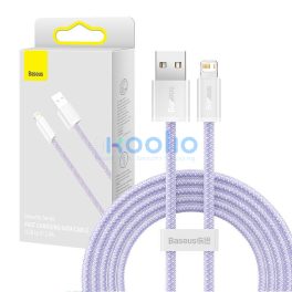 Baseus Dynamic USB-Lightning kábel, 2,4A, 2m, lila
