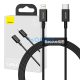 Baseus Superior Series USB-C-Lightning kábel, 20 W, PD, 1 m, fekete
