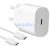 Samsung EP-TA800EWE 25W hálózati töltőadapter + EP-DA905BWE USB-C/USB-C adatkábel, fehér (eco csomagolásban)