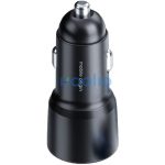 Mobile Origin autós töltő, USB, USB-C, 60 W, fekete