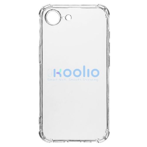 Tactical TPU Plyo Apple iPhone 17e / iPhone 16e hátlap tok, átlátszó