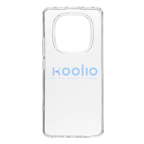 OBAL:ME Xiaomi Redmi Note 14 Pro 5G / Poco X7 műanyag hátlap tok, átlátszó