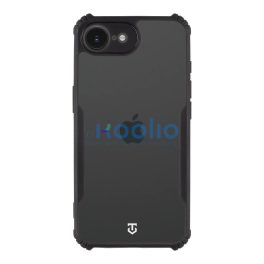   Tactical Quantum Stealth Apple iPhone 17e / iPhone 16e hátlap tok, átlátszó/fekete