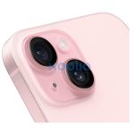 Obal:Me Apple iPhone 15/ 15 Plus tempered glass kamera védő üvegfólia, rózsaszín