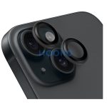 Obal:Me Apple iPhone 15 Pro/15 Pro Max tempered glass kamera védő üvegfólia, fekete