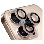 Obal:Me Apple iPhone 16 Pro/16 Pro Max tempered glass kamera védő üvegfólia, desert titanium