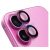 Obal:Me Apple iPhone 16/ 16 Plus tempered glass kamera védő üvegfólia, rózsaszín