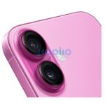 Obal:Me Apple iPhone 16/ 16 Plus tempered glass kamera védő üvegfólia, rózsaszín