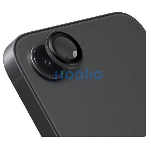 Obal:Me Apple iPhone 17E / 16E tempered glass kamera védő üvegfólia, fekete