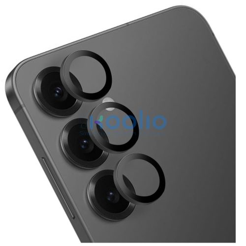 Obal:Me Samsung Galaxy S24 tempered glass kamera védő üvegfólia, fekete