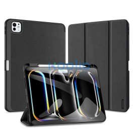   Dux Ducis Domo  iPad Pro 11 (2024 / 2025) kihajtható tok pencil tartóval, fekete