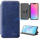 Apple iPhone 15 Pro Max, Oldalra nyíló tok, stand, Wooze Protect And Dress Book, kék