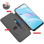 Apple iPhone 15 Plus, Oldalra nyíló tok, stand, Wooze Protect And Dress Book, barna