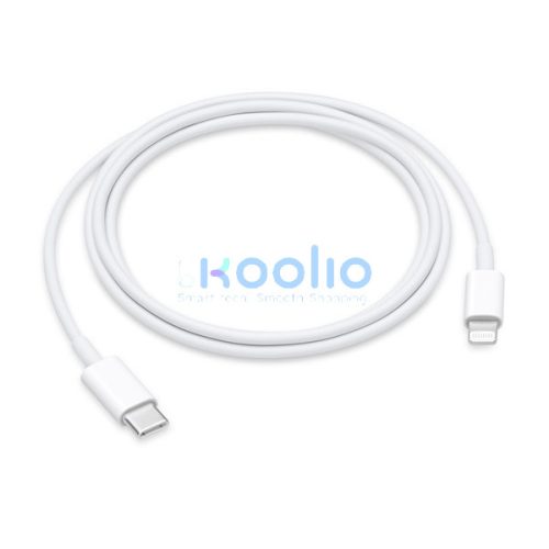 Apple USB-C / Lightning töltő- és adatkábel, 1m, fehér, MUQ93ZM/A Retail dobozos