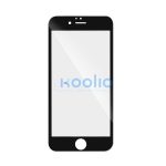 Apple iPhone X, 5D Full Glue hajlított tempered glass kijelzővédő üvegfólia, fekete