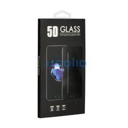   Apple iPhone X, 5D Full Glue hajlított tempered glass kijelzővédő üvegfólia, átlátszó