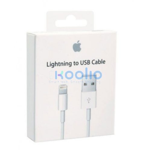 Apple USB / Lightning töltő- és adatkábel 1m, fehér MXLY2ZM/A Retail dobozos