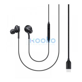 Samsung AKG EO-IC100BBE headset, USB Type-C, fekete