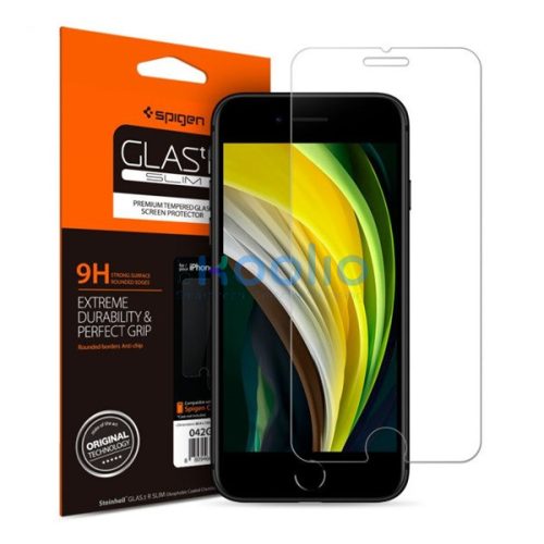 Spigen Glas.tR SLIM HD Apple iPhone SE 2022 / 2020 / 8 / 7 Tempered kijelzővédő fólia