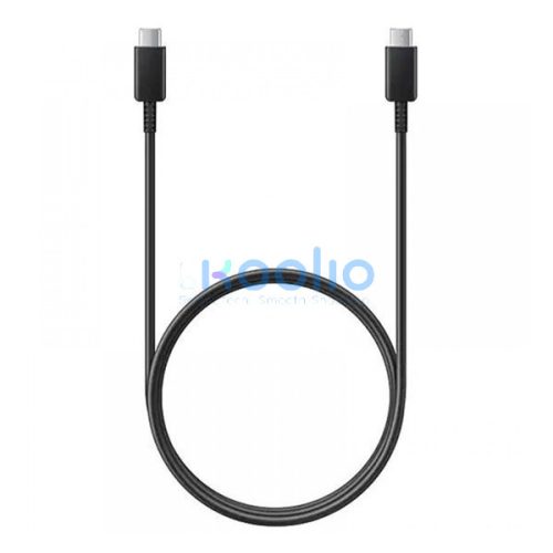 Samsung EP-DN975BB gyári USB-C / USB-C töltő- és adatkábel, 1m, 5A, fekete