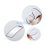 Apple iPhone 12 mini, 5D Full Glue Nano teljes kijelzős üvegfólia, fekete