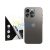 Apple iPhone 12 Pro Max tempered glass kamera védő üvegfólia