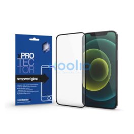   Apple iPhone 12 Pro Max Xprotector Tempered Glass Full Size 3D kijelzővédő üvegfólia, fekete