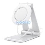 Spigen MagFit MagSafe töltőpad tartó állvány, fehér