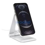 Spigen MagFit MagSafe töltőpad tartó állvány, fehér