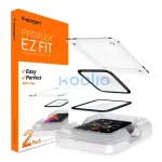 Spigen Pro Flex EZ Fit Apple Watch S9 / S8 / S7 45mm tempered kijelzővédő fólia felhelyező kerettel (2db)