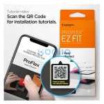 Spigen Pro Flex EZ Fit Apple Watch S9 / S8 / S7 45mm tempered kijelzővédő fólia felhelyező kerettel (2db)