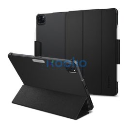   Spigen Smart Fold Plus Apple iPad Pro 11" (2021) / Air 4 (2020) / Ipad Air 11" (2024) oldalra nyíló tok, fekete